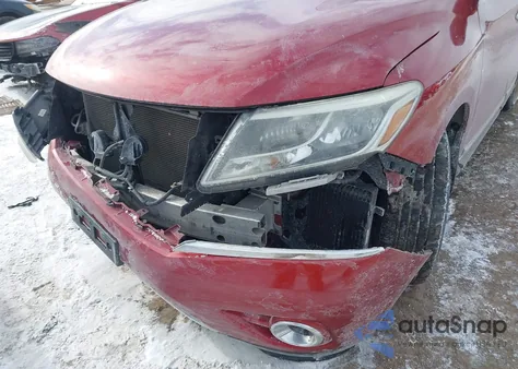 2015 Nissan Pathfinder Sl from USA, damaged, VIN 5N1AR2MMXFC635264
